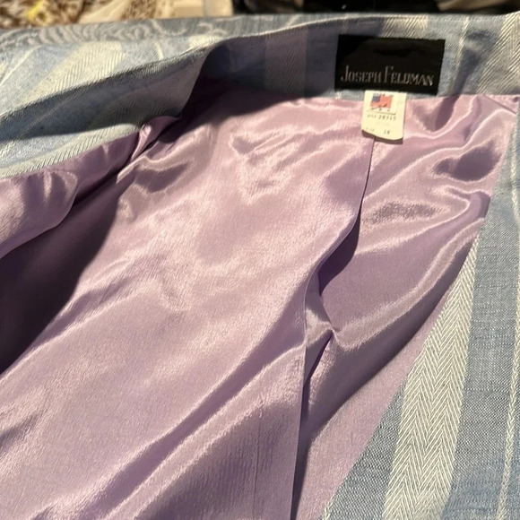 JOSEPH FELDMAN CAREER SUIT BLAZER JACKET Vintage - Picture 7 of 7